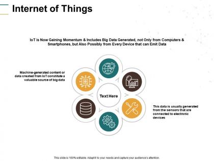 Internet of things gear technology ppt powerpoint presentation file slideshow
