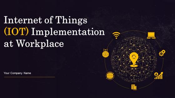 Internet Of Things IoT Implementation At Workplace DK MD
