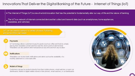 Internet Of Things IoT In Banking Industry Training Ppt