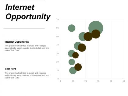 Internet opportunity ppt powerpoint presentation gallery topics cpb