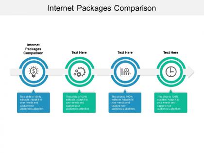 Internet packages comparison ppt powerpoint presentation gallery designs download cpb