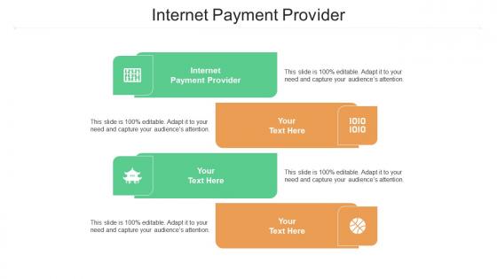 Internet payment provider ppt powerpoint presentation infographics topics cpb