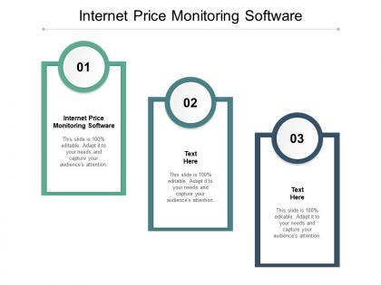 Internet price monitoring software ppt powerpoint presentation ideas influencers cpb