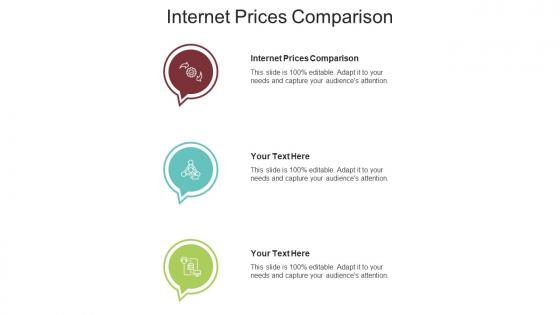 Internet prices comparison ppt powerpoint presentation slides designs download cpb