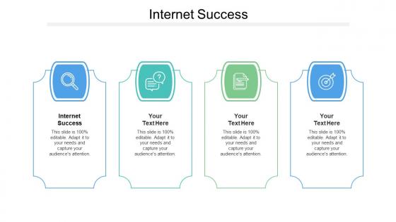 Internet Success Ppt Powerpoint Presentation Visual Aids Pictures Cpb