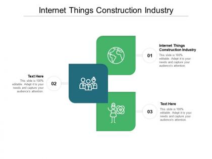 Internet things construction industry ppt powerpoint presentation professional graphics tutorials cpb