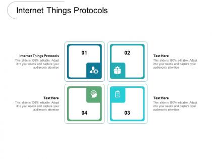 Internet things protocols ppt powerpoint presentation file ideas cpb