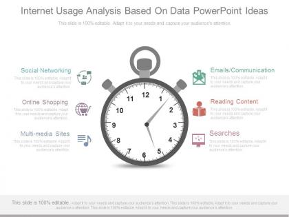 Internet usage analysis based on data powerpoint ideas
