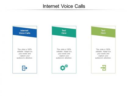 Internet voice calls ppt powerpoint presentation outline graphic images cpb
