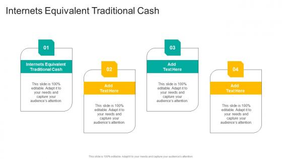 Internets Equivalent Traditional Cash In Powerpoint And Google Slides Cpb