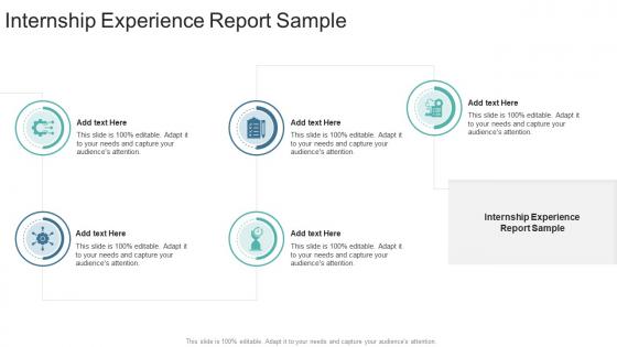 Internship Experience Report Sample In Powerpoint And Google Slides Cpb