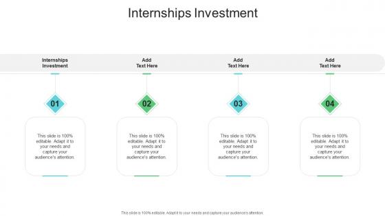 Internships Investment In Powerpoint And Google Slides Cpb
