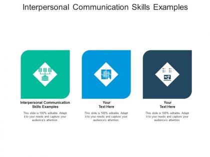 Interpersonal communication skills examples ppt powerpoint presentation gallery clipart images cpb