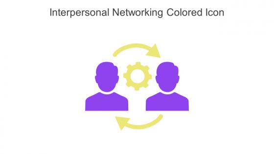 Interpersonal Networking Colored Icon In Powerpoint Pptx Png And Editable Eps Format