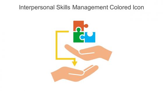 Interpersonal Skills Management Colored Icon In Powerpoint Pptx Png And Editable Eps Format