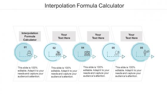 Interpolation formula calculator ppt powerpoint presentation summary guide cpb