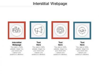 Interstitial webpage ppt powerpoint presentation icon ideas cpb