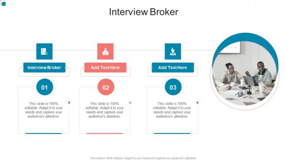 Interview Broker In Powerpoint And Google Slides Cpb