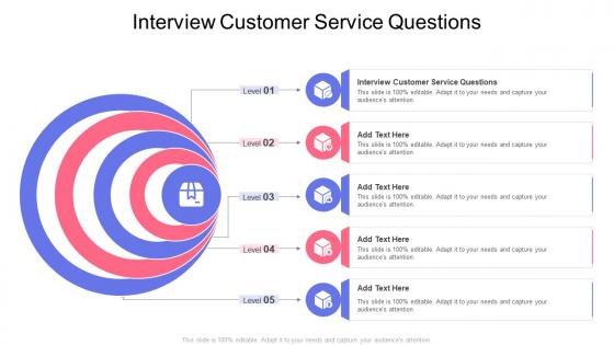 Interview Customer Service Questions In Powerpoint And Google Slides Cpb