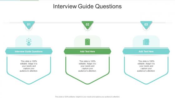 Interview Guide Questions In Powerpoint And Google Slides Cpb