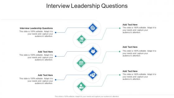 Interview Leadership Questions In Powerpoint And Google Slides Cpb
