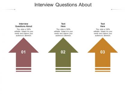 Interview questions about ppt powerpoint presentation summary icon cpb