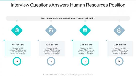 Interview Questions Answers Human Resources Position In Powerpoint And Google Slides Cpb