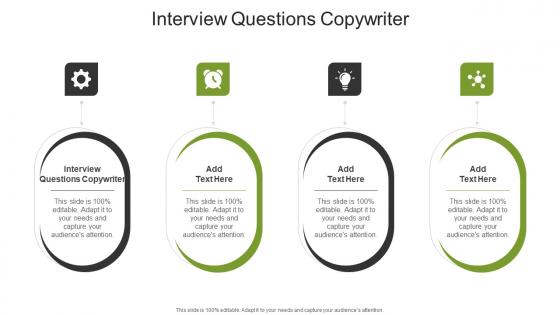 Interview Questions Copywriter In Powerpoint And Google Slides Cpb