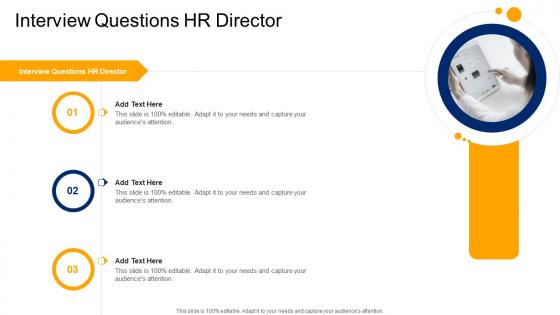 Interview Questions HR Director In Powerpoint And Google Slides Cpb