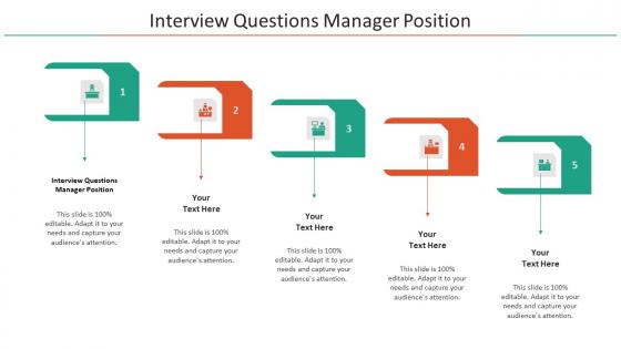 Interview Questions Manager Position Ppt Powerpoint Presentation Summary Model Cpb