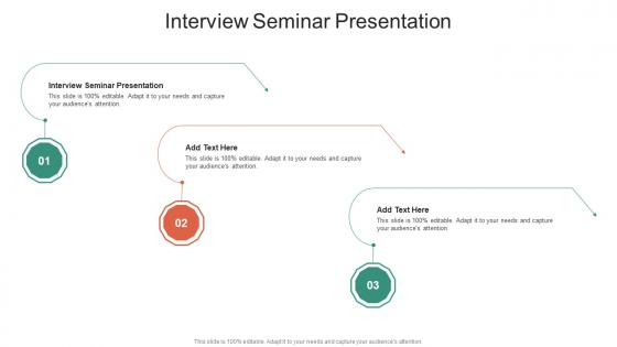Interview Seminar Presentation In Powerpoint And Google Slides Cpb
