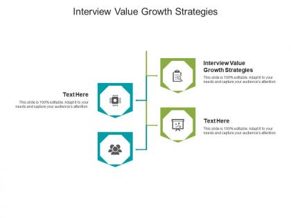Interview value growth strategies ppt powerpoint presentation summary slide cpb