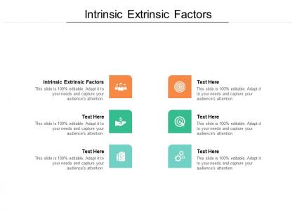 Intrinsic extrinsic factors ppt powerpoint presentation professional inspiration cpb