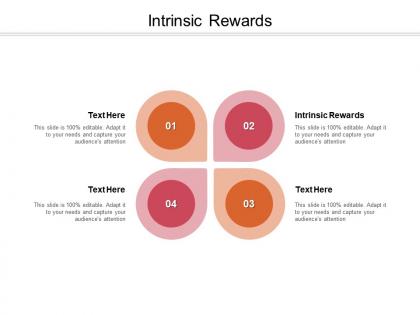 Intrinsic rewards ppt powerpoint presentation infographics deck cpb
