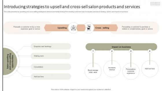 Introducing Strategies To Upsell And Cross Sell Improving Client Experience And Sales Strategy SS V