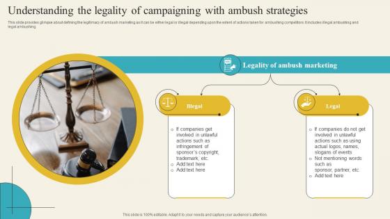 Introduction Of Ambush Marketing Understanding The Legality Of Campaigning With Ambush Strategies