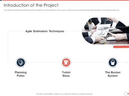 Introduction of the project planning agile project management approach ppt ideas