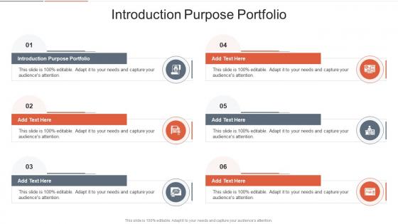 Introduction Purpose Portfolio In Powerpoint And Google Slides Cpb