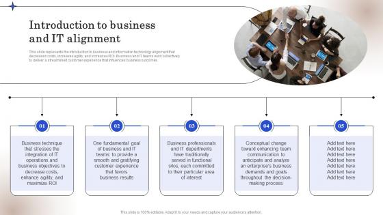 Introduction To Business And IT Alignment Ppt Show Shapes