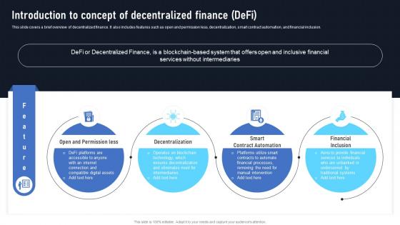 Introduction To Concept Of Decentralized Finance Defi Exploring The Disruptive Potential BCT SS