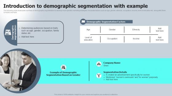 Introduction To Demographic Segmentation With Example Macro VS Micromarketing Strategies MKT SS V