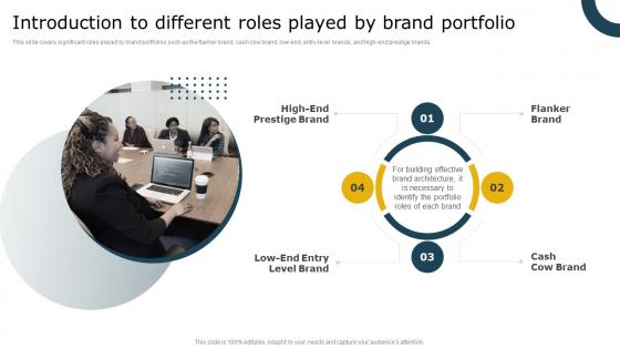 Introduction To Different Roles Played By Brand Portfolio Aligning Brand Portfolio Strategy With Business