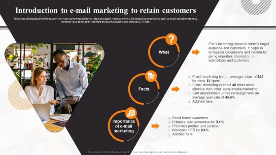 Introduction To E Mail Marketing To Retain Local Marketing Strategies To Increase Sales MKT SS