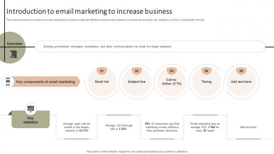 Introduction To Email Marketing To Improving Client Experience And Sales Strategy SS V
