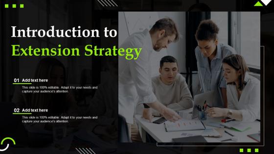 Introduction To Extension Strategy Introduction To Extension Strategy