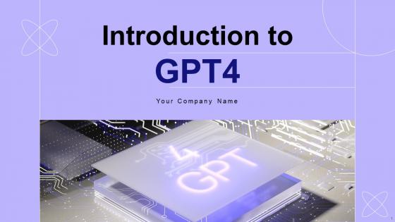 Introduction To GPT 4 Powerpoint Ppt Template Bundles ChatGPT MM