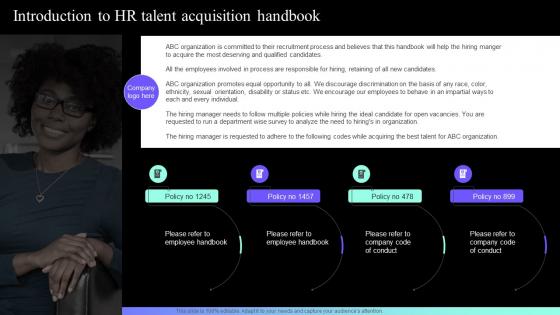 Introduction To Hr Talent Acquisition Definitive Guide To Employee Acquisition For Hr Professional