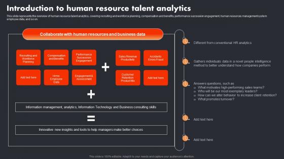Introduction To Human Resource Talent Analytics Datafication In Data Science