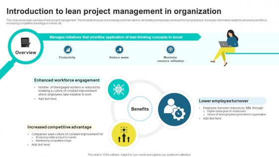 Introduction To Lean Project Sculpting Success A Guide To Lean Project Management PM SS