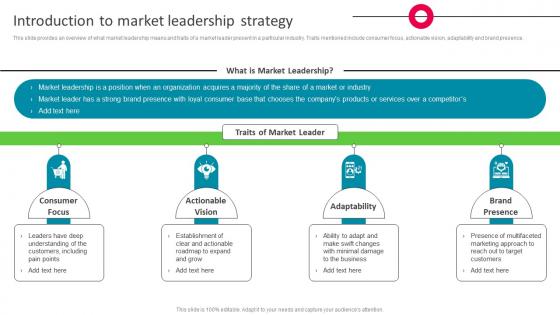 Introduction To Market Leadership Strategy The Ultimate Market Leader Strategy SS